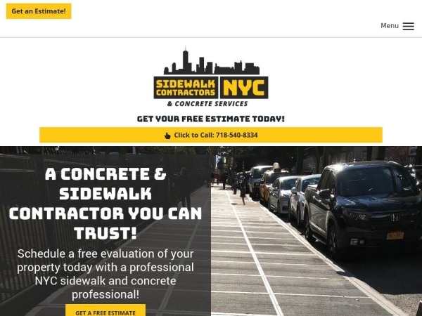 sidewalkcontractorsnyc.com